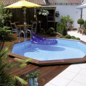 imagen piscina de madera 430cm x 130cm