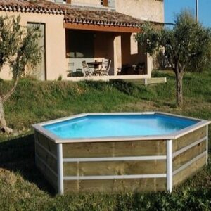 imagen mini piscina de madera