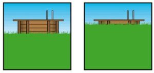 imagen piscina de madera línea 1550cm