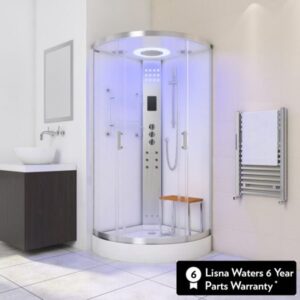 imagen cabina de hidromasaje vapor LW1 White