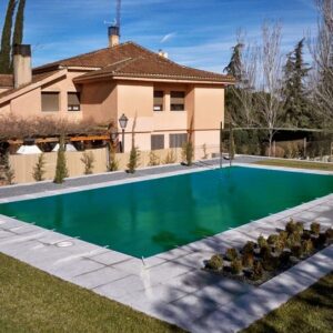 Cubierta de Invierno de piscina Verde