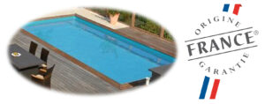 piscina de madera anise vista