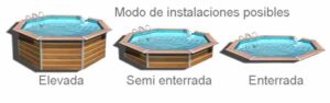 imagen piscina de madera leyte