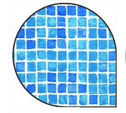 Liner 75/100e Mosaico "Gresite" 4,10 x 2,88m